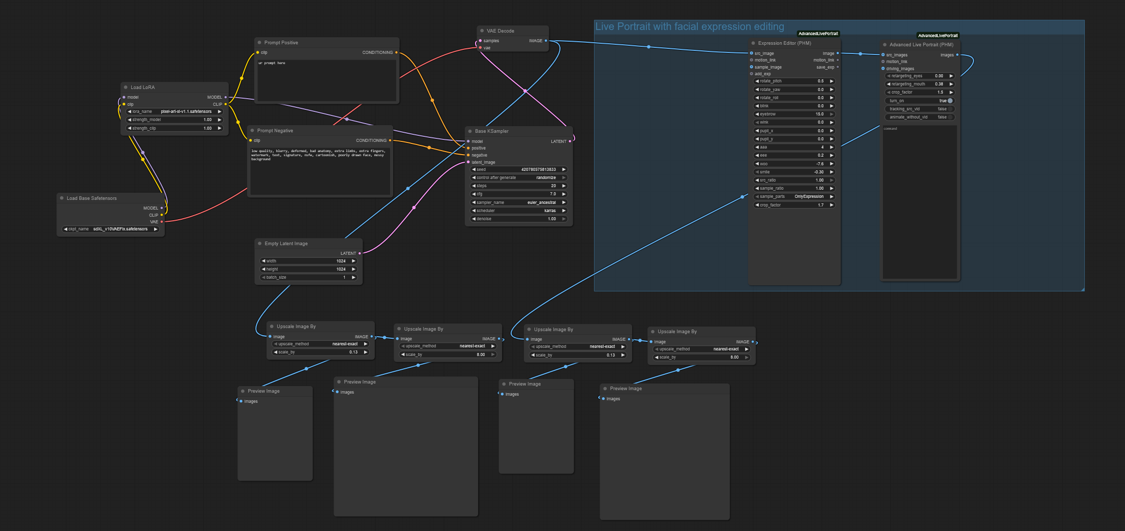 pixel art characters workflow